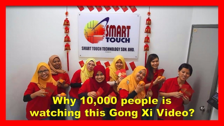 Why 10,000 people is watching this Gong Xi video?
