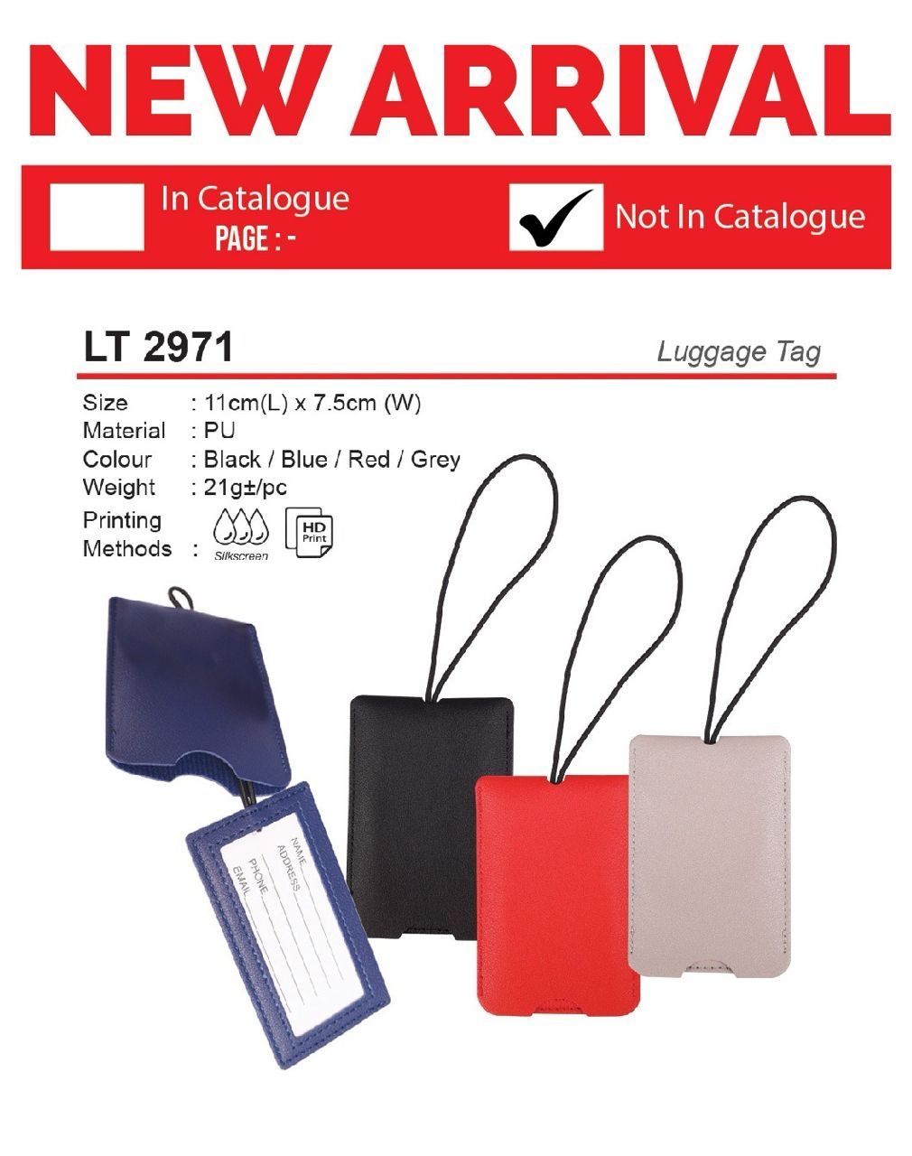 LT 2971 Luggage Tag(A)