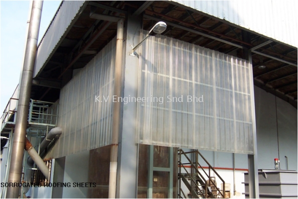 F.R.P Corrugated Roofing Sheets