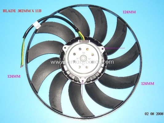 (RDT)   Audi Radiator Motor