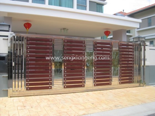 Stainless Steel Sliding Main Gate