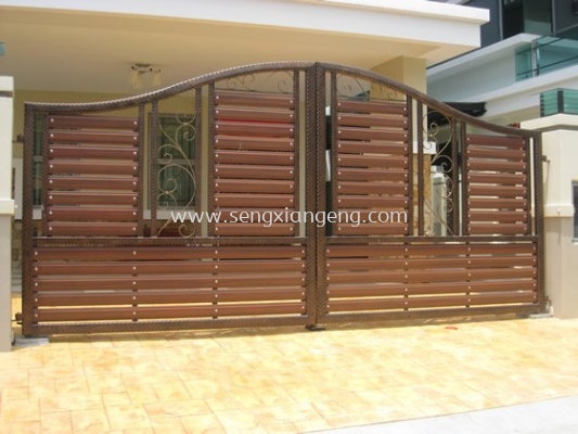 Stainless Steel Swing Main Gate