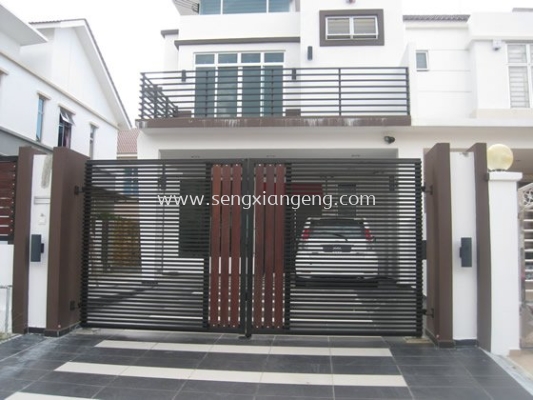 Stainless Steel Swing Main Gate