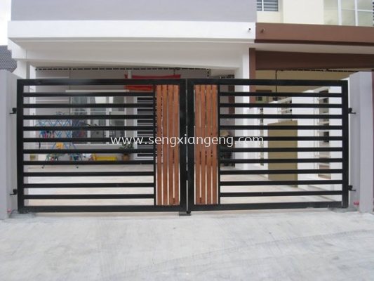 Stainless Steel Swing Main Gate