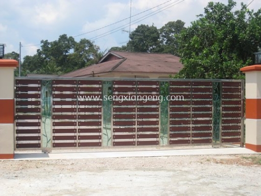 Stainless Steel Sliding Main Gate