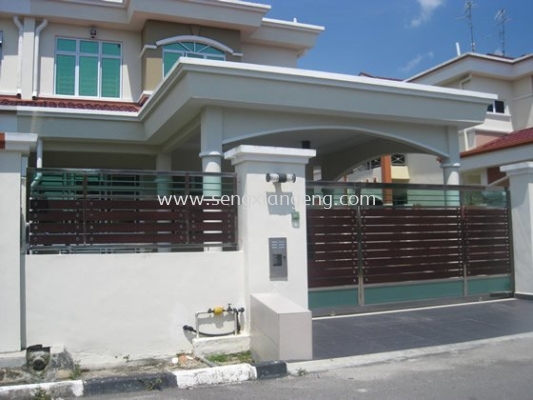 Stainless Steel Sliding Main Gate