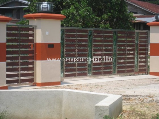 Stainless Steel Sliding Main Gate