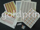 Sticker Cutting Samples Sticker Cutter / vinyl Cutting Machine