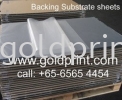 Backing Substrate Sheets Materials and Supplies Corrugated Plate Making Machinery