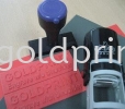 Rubber Shoulder Samples Rubber Stamp, Seal n Signcarft Machine