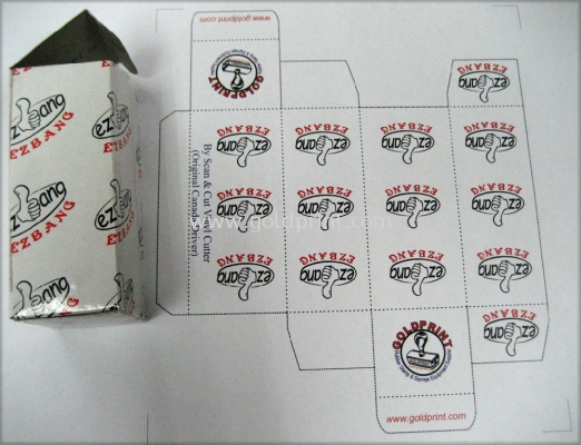 Sample boxes cutting