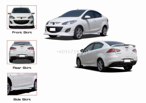 MAZDA 2 SEDAN BODYKIT VOX STYLE