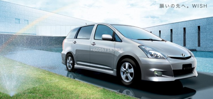 TOYOTA WISH BODYKIT ORIGINAL STYLE SIDE SKIRTING LIP ON