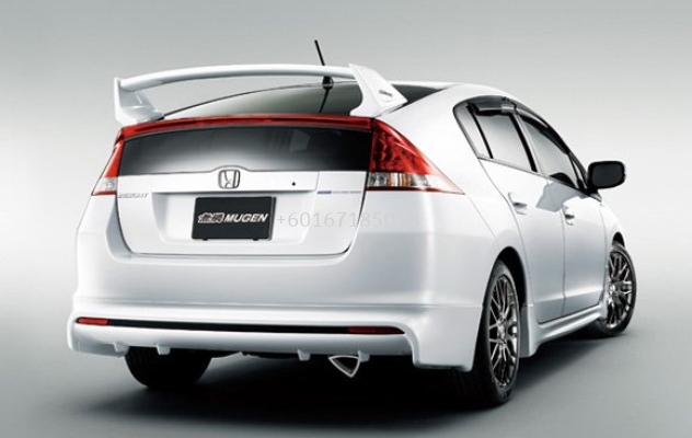 Honda insight bodykit mugen bumper rear lip on rear