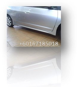 honda insight mugen bodykit side lip on lower part