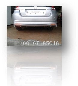 honda insight mugen bodykit bumper rear lip on lower part