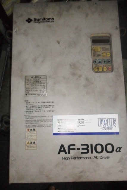 SUMITOMOO AC DRIVR AF-3100 ALFA 45KW CHECKING AND REPAIRIN MALAYSIA ,SINGAPORE AND INDONESIA