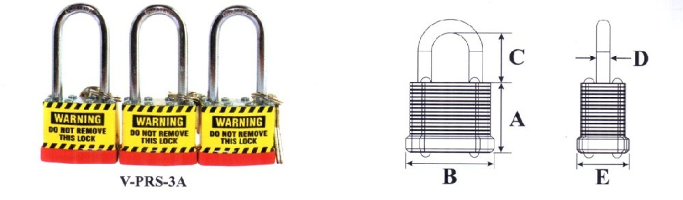 Steel Laminated Padlock