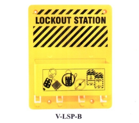 Lockout / Tagout PVC Station