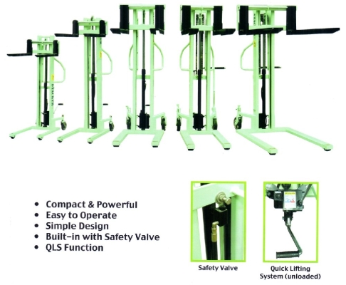 Hydraulic Manual Stacker