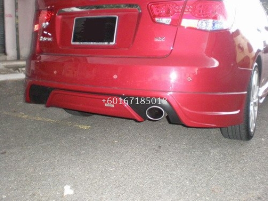 kia forte bodykit RSR bumper rear lip on