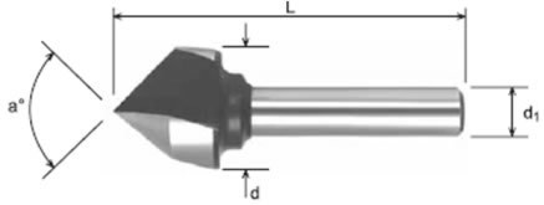 Parallel Shank Countersinks (HSS COBALT)