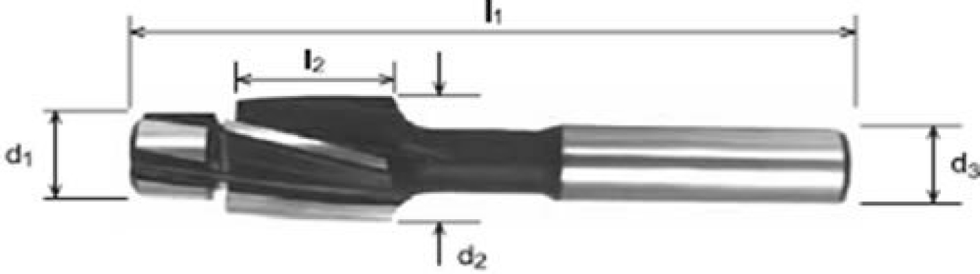 Parallel Shank Counterbores (Medium)