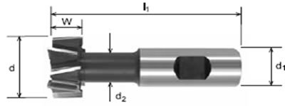 T-Slot Cutters (HSS COBALT)