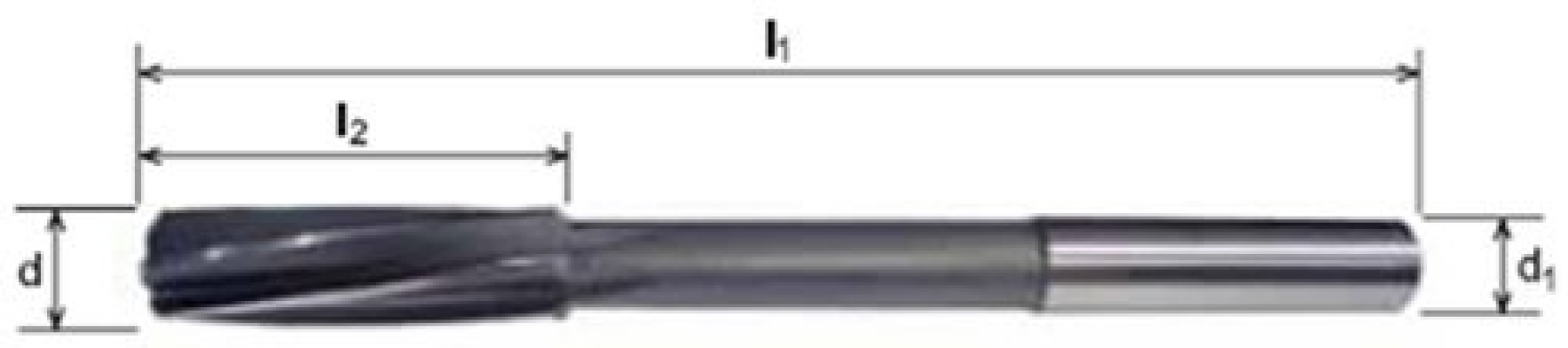 Parallel Shank Machine Chucking Reamers (HSS COBALT)