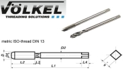 Machine Taps - Left Hand (Mf)DIN 374 Form B HSS-E Tolerance ISO 2/6H Machine Tap Tooling