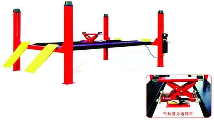 QJY-3.5-4C Hydraulic Four-Post Lift