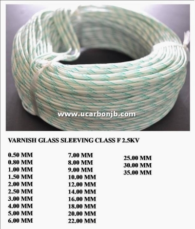 Varnish Glass Sleeving (Roll)