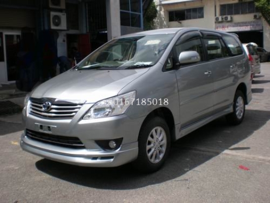 TOYOTA INNOVA BODYKIT 2011 .