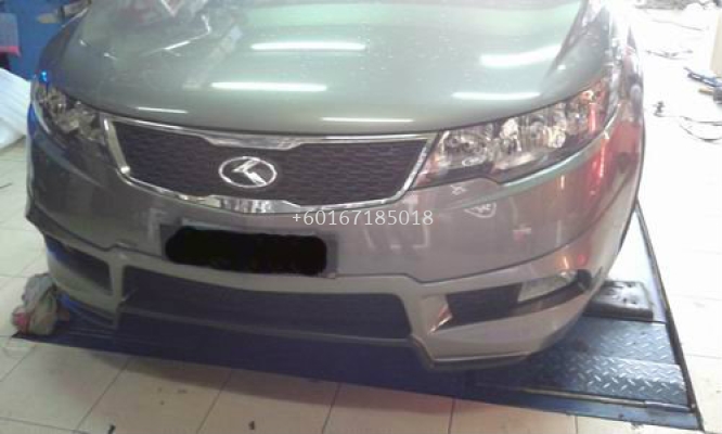 KIA FORTE OEM ABS BODYKIT AND SPOILER 