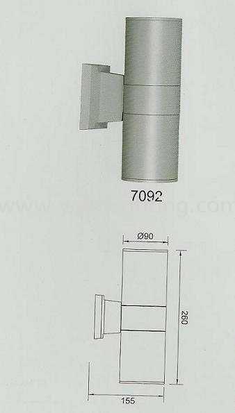 7092-Up Down Light 