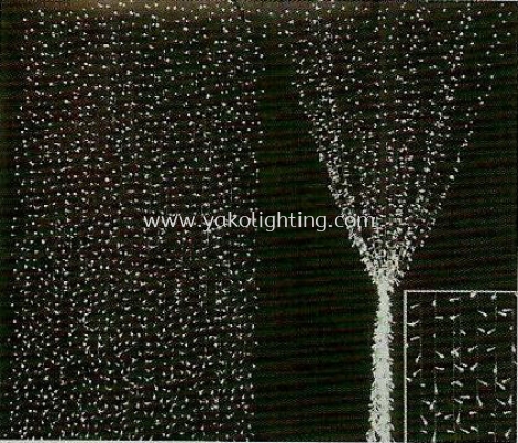 LED Curtain Light(WATERFLOW)WW(3mx2m)