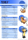 Vibratory Plate Compactor,Concrete Cutter & Tamping Rammer Toku