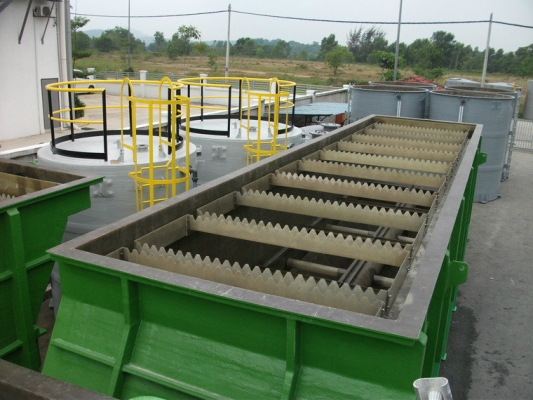 FRP Lamellar Settling Tank 02