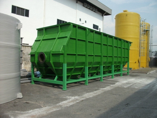 FRP Lamellar Settling Tank 01