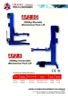 Single Column Lift AF2.5G & AF2.5 Car Lifter 