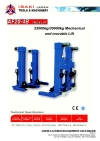 Movable Column Lift AF20-4B for Truck & Bus Car Lifter 