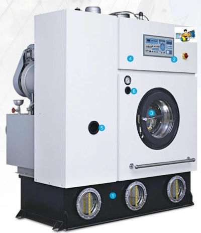 Environment Friendly & Full Closed Dry-Cleaning Machine TC-4