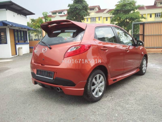 mazda 2 hatchback bodykit RSR