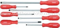 Kennedy 7piece Hi GripPound ThruScrewdrivers set 