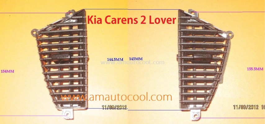 (LOV)   Kia Carens 2 Louver