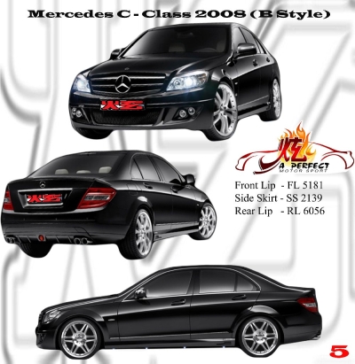 Mercedes C-Class W204 2008 (B Style)