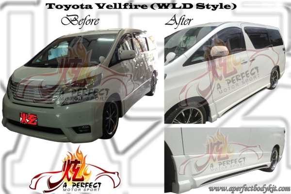 Toyota Vellfire WLD Bodykit