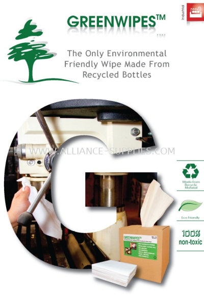 Greenwipes - Environmental Friendly Wipes GW-1108/GW-1109/GW-2100