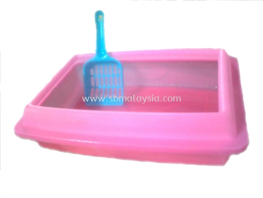 PA-043  Transparent Small-Sized Cat Litter Pan