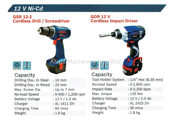 Bosch Cordless Drill/Driver